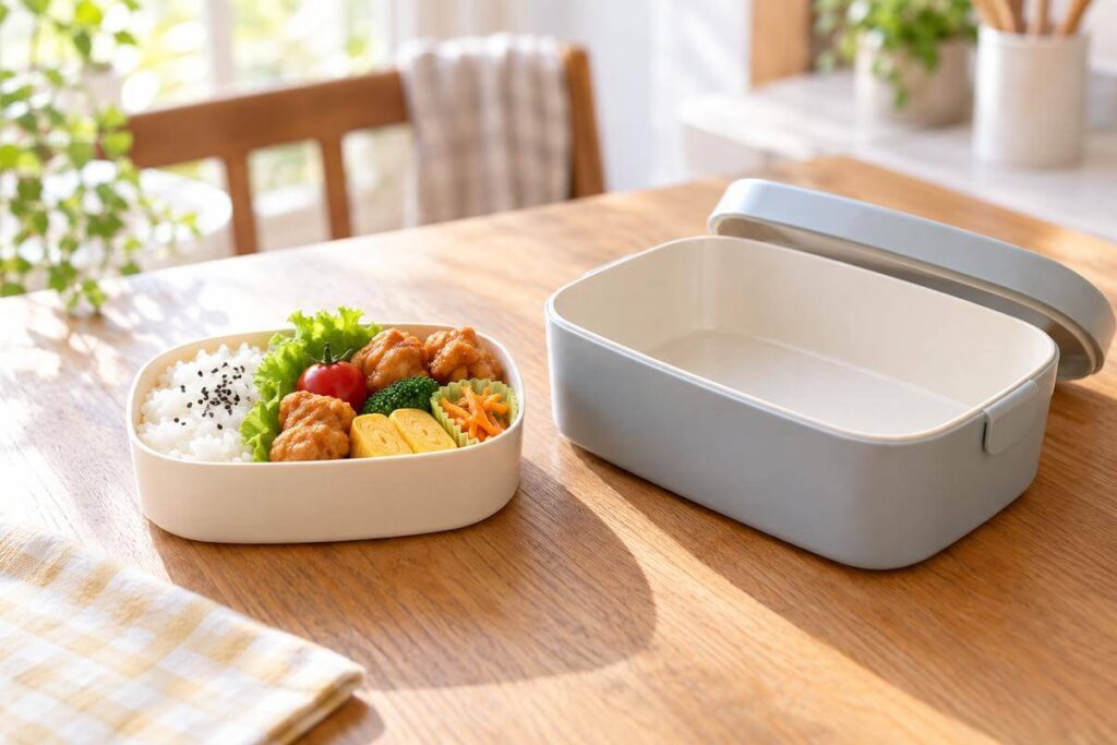 お弁当箱がふたつ